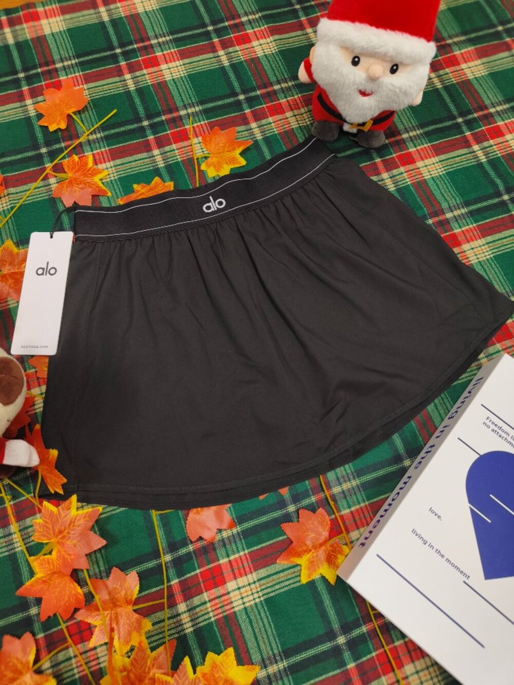 Alo Yoga Summer Essentials Black Tennis Skirt NWT💖Versatile Bestselling🖤